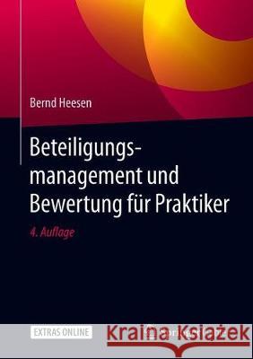 Beteiligungsmanagement Und Bewertung Für Praktiker Heesen, Bernd 9783658307912 Springer Gabler