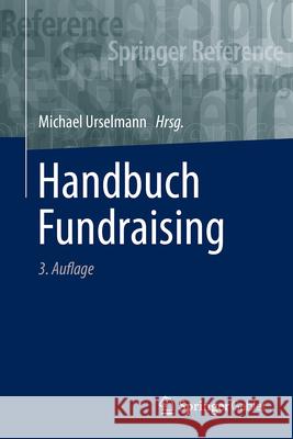 Handbuch Fundraising Michael Urselmann 9783658337643 Springer Gabler