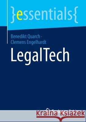 Legaltech Quarch, Benedikt 9783658363598 Springer Fachmedien Wiesbaden
