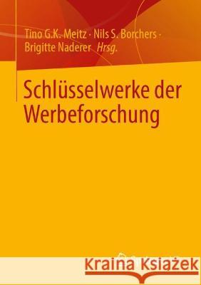Schlüsselwerke Der Werbeforschung Meitz, Tino G. K. 9783658365073 Springer vs