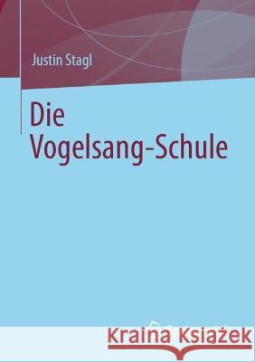 Die Vogelsang-Schule Justin Stagl 9783658367169 Springer Fachmedien Wiesbaden