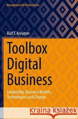 Toolbox Digital Business Ralf T. Kreutzer 9783658370190