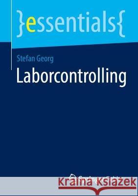 Laborcontrolling Stefan Georg 9783658402259 Springer Gabler