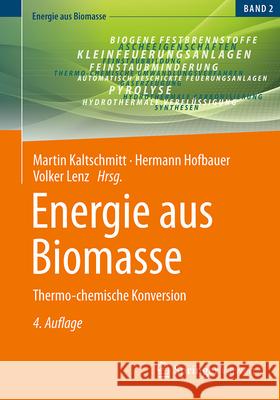 Energie Aus Biomasse: Thermo-Chemische Konversion Martin Kaltschmitt Hermann Hofbauer Volker Lenz 9783658412159