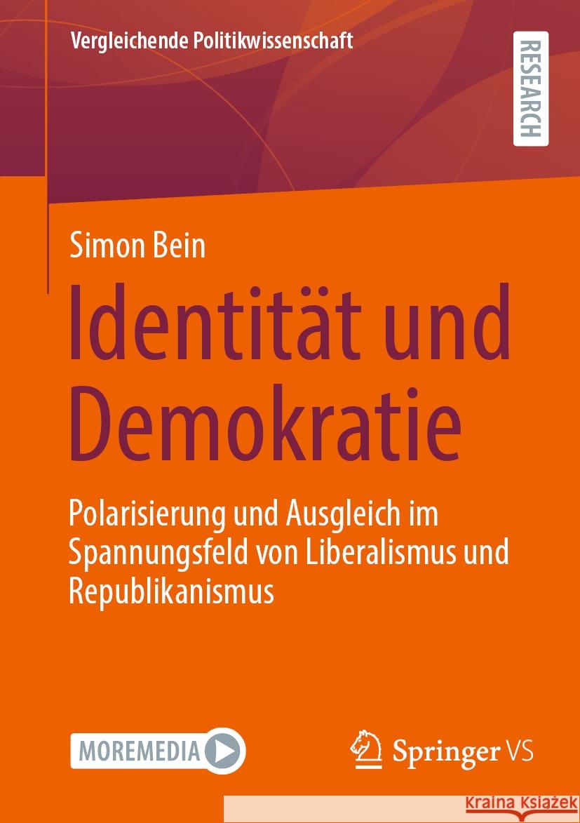  Identität und Demokratie Simon Bein 9783658427726 Springer Fachmedien Wiesbaden