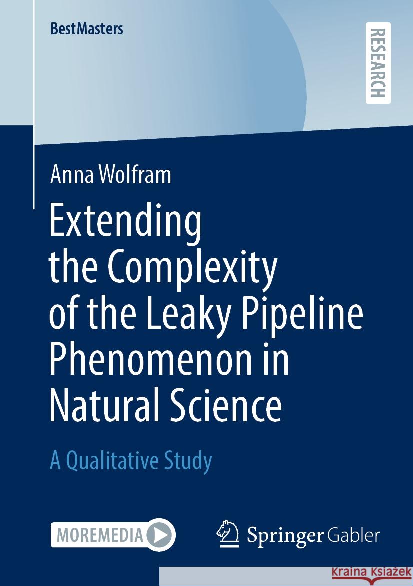 Extending the Complexity of the Leaky Pipeline Phenomenon in Natural Science Anna Wolfram 9783658430856 Springer Fachmedien Wiesbaden