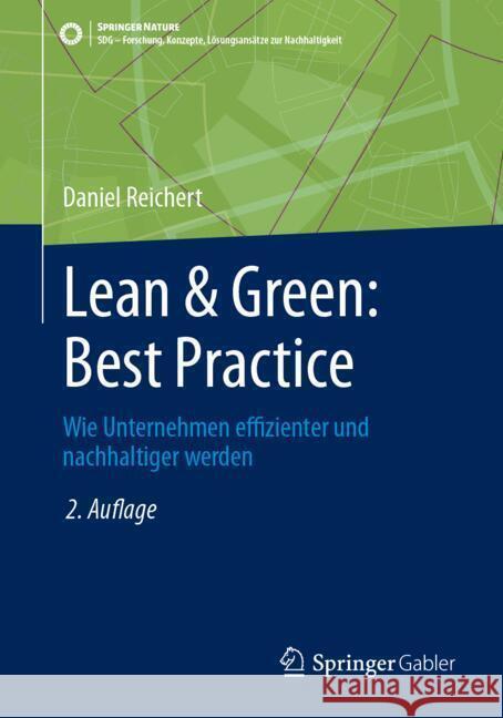 Lean & Green: Best Practice: Wie Sich Ressourceneffizienz in Der Industrie Steigern L?sst Daniel Reichert 9783658478056 Springer Gabler