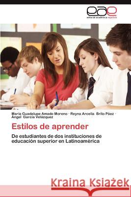Estilos de Aprender Mar a. Guadalupe Amad Reyna Arcelia Brit Ngel Gar 9783659018367 Editorial Acad Mica Espa Ola