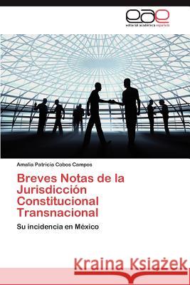 Breves Notas de La Jurisdiccion Constitucional Transnacional Amalia Patricia Cobo 9783659031267 Editorial Acad Mica Espa Ola
