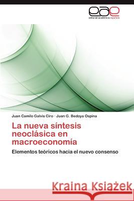 La Nueva Sintesis Neoclasica En Macroeconomia Juan Camilo Galvi Juan G. Bedoy 9783659049491 Editorial Acad Mica Espa Ola