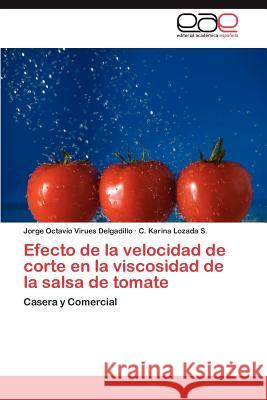 Efecto de la velocidad de corte en la viscosidad de la salsa de tomate Virues Delgadillo, Jorge Octavio 9783659063640 Editorial Acad Mica Espa Ola