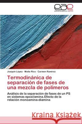 Termodinánica de separación de fases de una mezcla de polímeros López, Joaquín 9783659071980