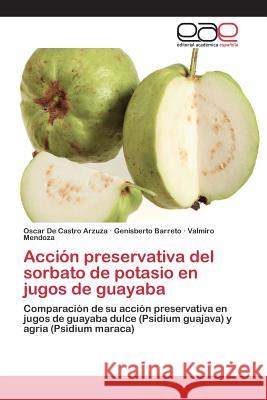 Acción preservativa del sorbato de potasio en jugos de guayaba de Castro Arzuza Oscar 9783659101328