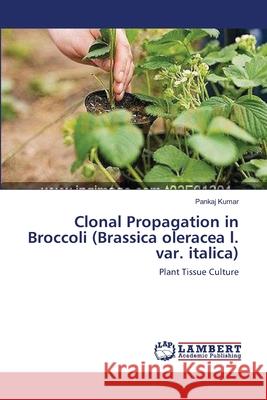 Clonal Propagation in Broccoli (Brassica oleracea l. var. italica) Pankaj Kumar 9783659110207