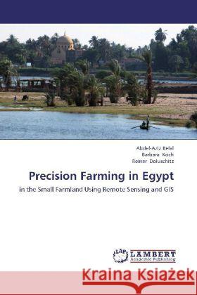 Precision Farming in Egypt : in the Small Farmland Using Remote Sensing and GIS Belal, Abdel-Aziz; Koch, Barbara; Doluschitz, Reiner 9783659129377 LAP Lambert Academic Publishing