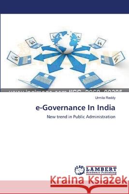 e-Governance In India Urmila Reddy 9783659169755