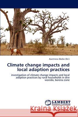 Climate change impacts and local adaption practices Abebe Asamnew 9783659199523 LAP Lambert Academic Publishing