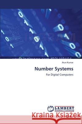 Number Systems Arun Kumar 9783659212475