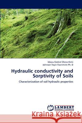 Hydraulic Conductivity and Sorptivity of Soils Idowu Ezekiel Olorunfemi, Johnson Toyin Fasinmirin Ph D 9783659219641 LAP Lambert Academic Publishing