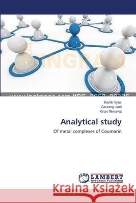 Analytical study Vyas, Kartik 9783659221491 LAP Lambert Academic Publishing