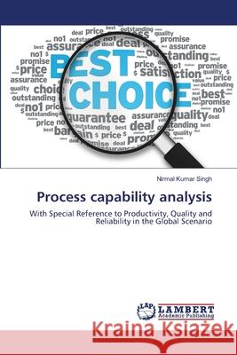 Process capability analysis Singh, Nirmal Kumar 9783659222825