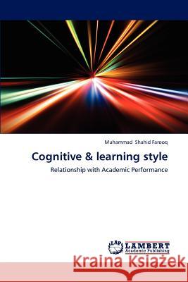 Cognitive & Learning Styles Shahid Farooq Muhammad 9783659238116