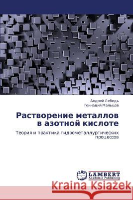 Rastvorenie Metallov V Azotnoy Kislote  9783659244148 LAP Lambert Academic Publishing