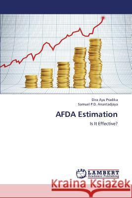 Afda Estimation Pradika Dira Ayu, Anantadjaya Samuel P D 9783659349874 LAP Lambert Academic Publishing