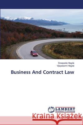 Business And Contract Law Hegde, Sreepada 9783659363696