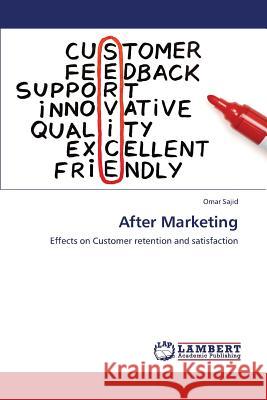 After Marketing Sajid Omar 9783659379727 LAP Lambert Academic Publishing