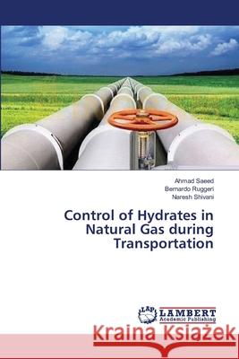 Control of Hydrates in Natural Gas during Transportation Saeed Ahmad                              Ruggeri Bernardo                         Shivani Naresh 9783659402944 LAP Lambert Academic Publishing