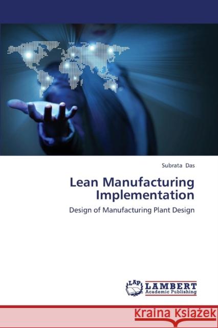 Lean Manufacturing Implementation Das Subrata 9783659417016