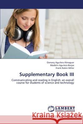 Supplementary Book III Aguilera Almaguer Osmany                 Robin Miller Frank 9783659420177