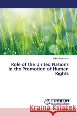 Role of the United Nations in the Promotion of Human Rights Muzaffar Mehwish 9783659500473