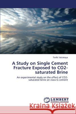 A Study on Single Cement Fracture Exposed to Co2-Saturated Brine Yalcinkaya Tevfik 9783659504990 LAP Lambert Academic Publishing