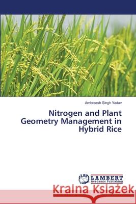 Nitrogen and Plant Geometry Management in Hybrid Rice Yadav, Ambreesh Singh 9783659529597 LAP Lambert Academic Publishing