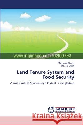 Land Tenure System and Food Security Nasrin, Mahmuda 9783659534249 LAP Lambert Academic Publishing