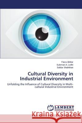 Cultural Diversity in Industrial Environment Akhtar Faiza                             Lodhi Suleman a.                         Shahkhan Safdar 9783659534607