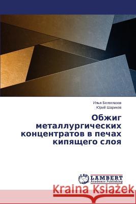 Obzhig metallurgicheskikh kontsentratov v pechakh kipyashchego sloya Beloglazov Il'ya 9783659609978 LAP Lambert Academic Publishing