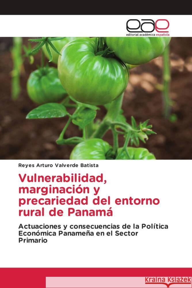 Vulnerabilidad, marginación y precariedad del entorno rural de Panamá Valverde Batista, Reyes Arturo 9783659658037