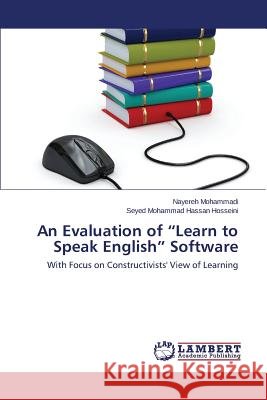 An Evaluation of Learn to Speak English Software Mohammadi Nayereh 9783659673726