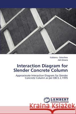 Interaction Diagram for Slender Concrete Column Getachew Kabtamu 9783659674914 LAP Lambert Academic Publishing
