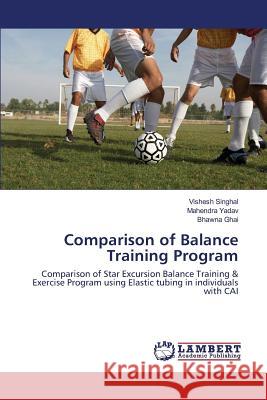 Comparison of Balance Training Program Singhal Vishesh 9783659675775 LAP Lambert Academic Publishing