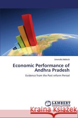 Economic Performance of Andhra Pradesh Mallesh Ummalla 9783659682667 LAP Lambert Academic Publishing