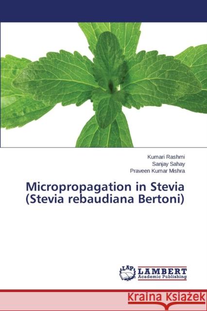 Micropropagation in Stevia (Stevia rebaudiana Bertoni) Rashmi Kumari                            Sahay Sanjay                             Mishra Praveen Kumar 9783659684920 LAP Lambert Academic Publishing