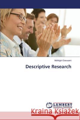 Descriptive Research Goswami Mohitgiri 9783659712845 LAP Lambert Academic Publishing