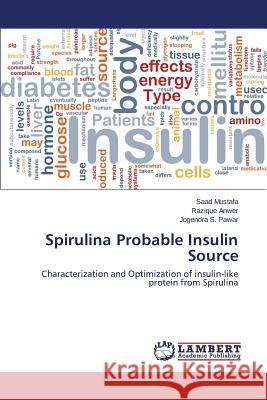 Spirulina Probable Insulin Source Mustafa Saad 9783659744648 LAP Lambert Academic Publishing