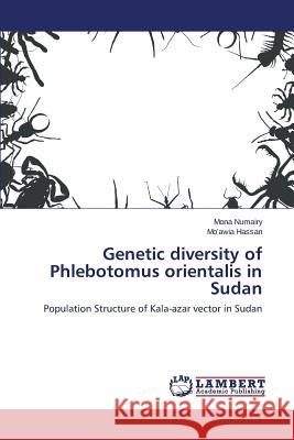 Genetic diversity of Phlebotomus orientalis in Sudan Numairy Mona 9783659761843 LAP Lambert Academic Publishing