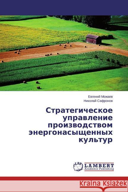 Strategicheskoe upravlenie proizvodstvom jenergonasyshhennyh kul'tur Mozhaev, Evgenij; Safronov, Nikolaj 9783659762185 LAP Lambert Academic Publishing