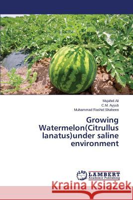 Growing Watermelon(Citrullus lanatus)under saline environment Ali Mujahid                              Ayyub C. M.                              Shaheen Muhammad Rashid 9783659788918 LAP Lambert Academic Publishing